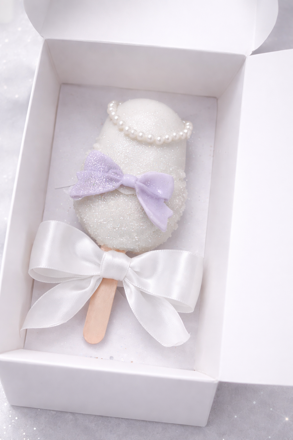 Let Love Sparkle Wedding Cakesicle